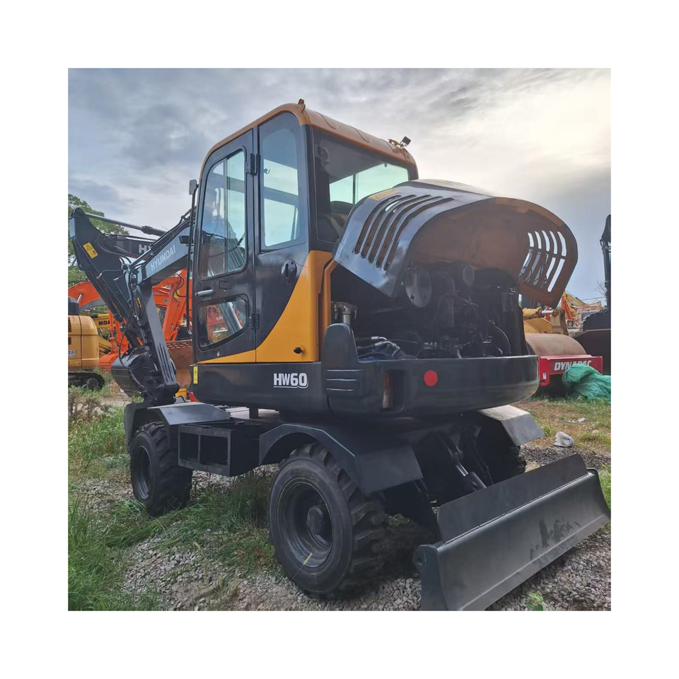 Hyundai HW60 excavator - Wheel excavator: picture 3 Hyundai HW60 excavator - Wheel excavator: picture 3