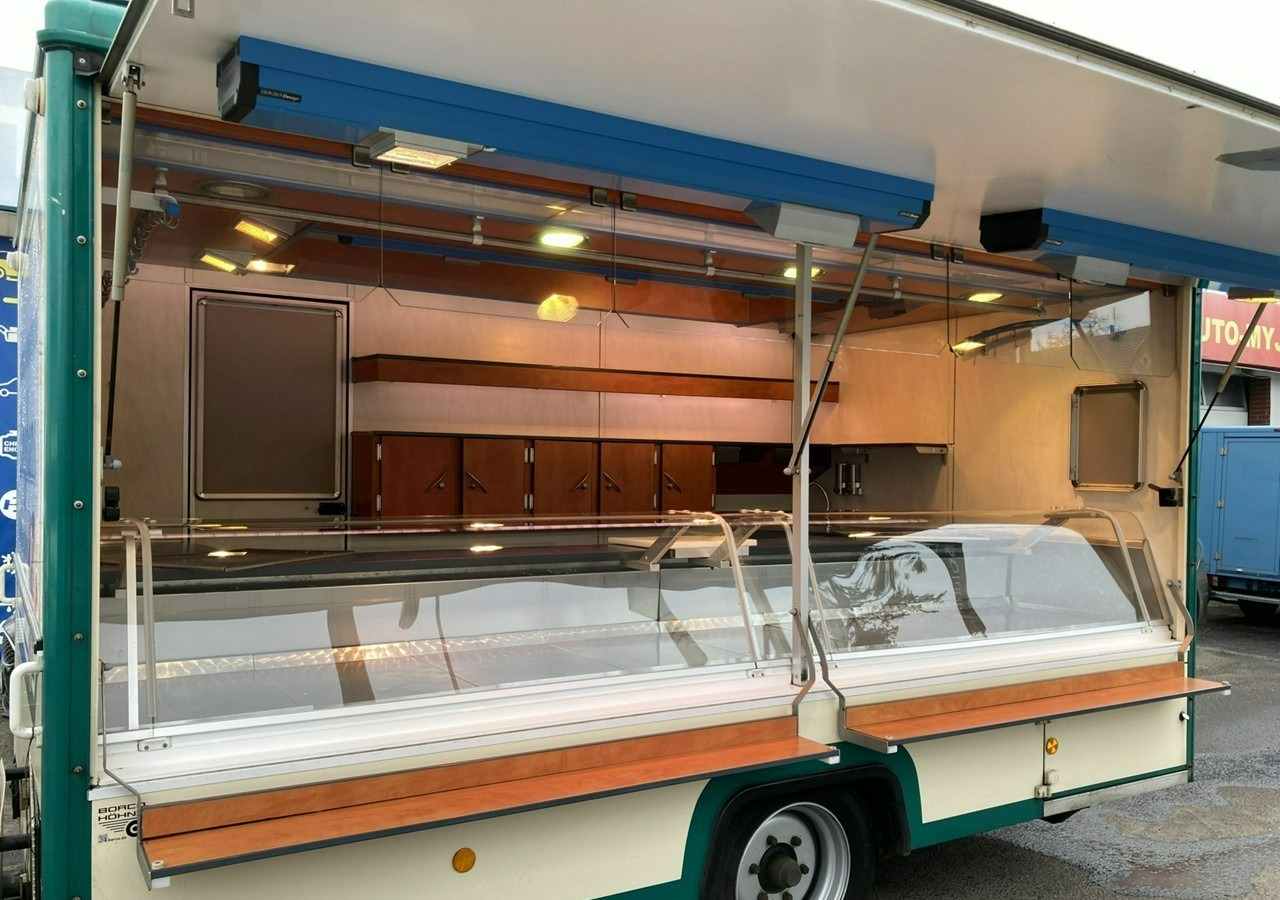 Vending trailer Inna Inny Autosklep wędlin Gastronomiczna food truck foodtruck sklep bar: picture 13