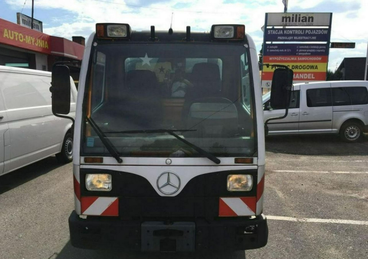 Garbage truck Inna Inny Unimog UX100 Śmieciarka wywrotka prasa: picture 8