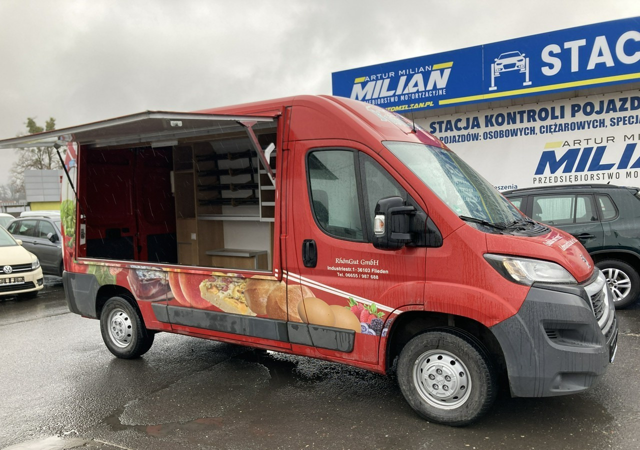 Peugeot Boxer Autosklep pieczywa Gastronomiczny Food Truck Foodtruck sklep 2018 - Vending truck: picture 1 Peugeot Boxer Autosklep pieczywa Gastronomiczny Food Truck Foodtruck sklep 2018 - Vending truck: picture 1