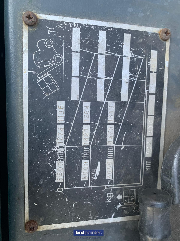 Heftruck elektrisch - 3 wiel - 1600kg! Freelift! Komatsu FB16 - 5.5 mtr. Sideshift! - Electric forklift: picture 5 Heftruck elektrisch - 3 wiel - 1600kg! Freelift! Komatsu FB16 - 5.5 mtr. Sideshift! - Electric forklift: picture 5