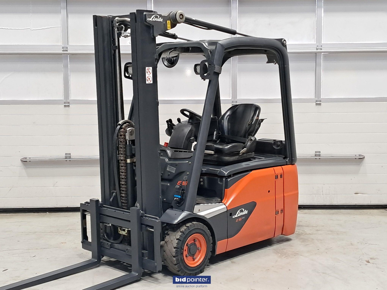 Linde E16-02 elektrische vorkheftruck - Electric forklift: picture 1 Linde E16-02 elektrische vorkheftruck - Electric forklift: picture 1