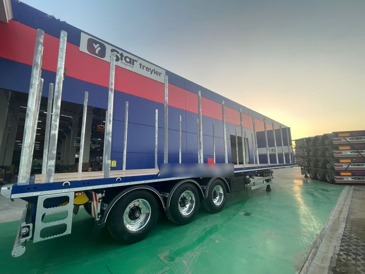 New Dropside/ Flatbed semi-trailer STAR YAGCILAR Heavy duty Platform: picture 7 New Dropside/ Flatbed semi-trailer STAR YAGCILAR Heavy duty Platform: picture 7