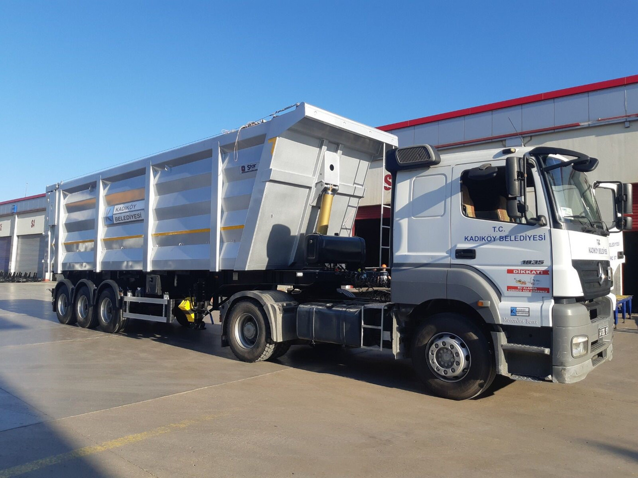 STAR YAGCILAR SY - Tipper scrap - Tipper semi-trailer: picture 3 STAR YAGCILAR SY - Tipper scrap - Tipper semi-trailer: picture 3