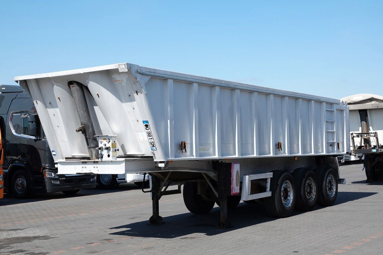 Benalu WYWROTKA / 25 m3 / ALUMINIOWA / SAF / SPROWADZ - Tipper semi-trailer: picture 1 Benalu WYWROTKA / 25 m3 / ALUMINIOWA / SAF / SPROWADZ - Tipper semi-trailer: picture 1