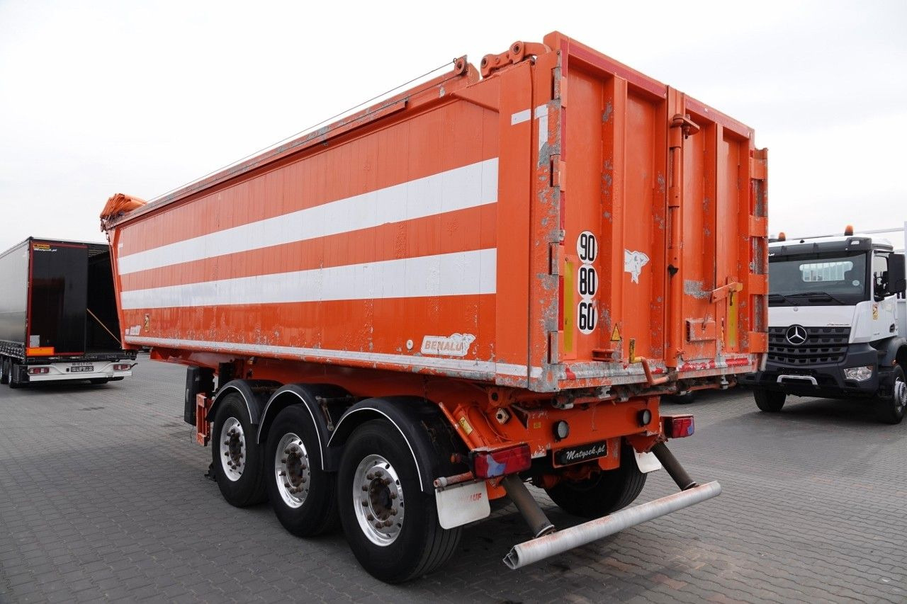 Benalu WYWROTKA 33 m3 / KLAPO-DRZWI / WAGA: 5500 KG / A - Tipper semi-trailer: picture 4 Benalu WYWROTKA 33 m3 / KLAPO-DRZWI / WAGA: 5500 KG / A - Tipper semi-trailer: picture 4