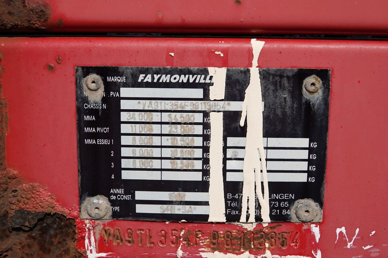 Low loader semi-trailer Faymonville NISKOPODWOZIE / STN-3A / ROZCIĄGANA / LAWETA /: picture 19