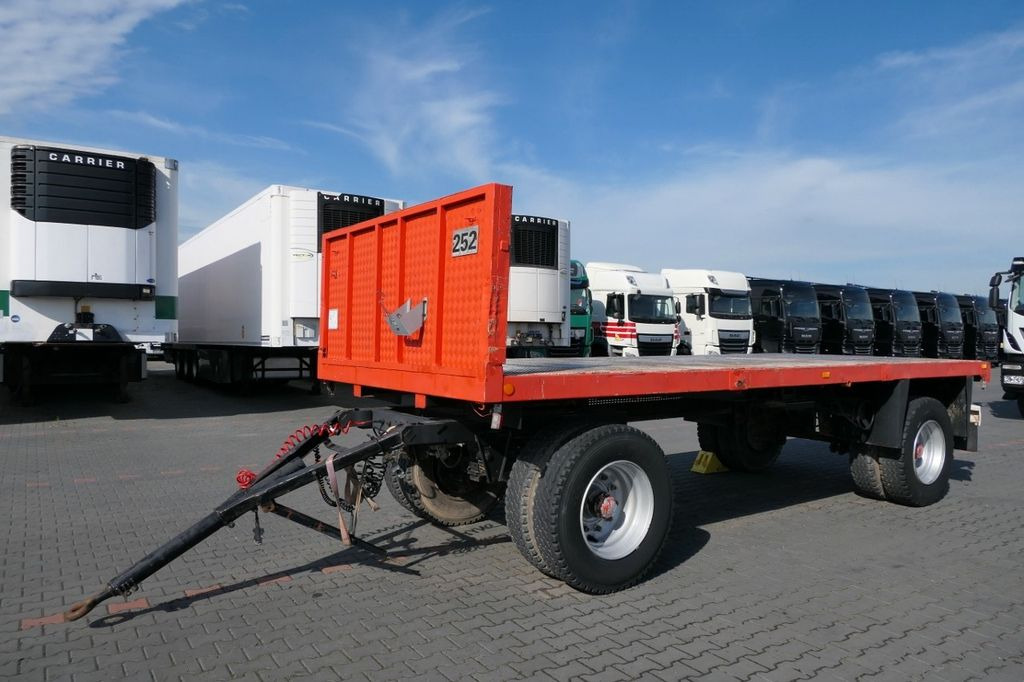 Hüffermann CODER / PRZYCZEPA DO BUDOWLANKI / Długość : 6 M - Dropside/ Flatbed trailer: picture 3 Hüffermann CODER / PRZYCZEPA DO BUDOWLANKI / Długość : 6 M - Dropside/ Flatbed trailer: picture 3