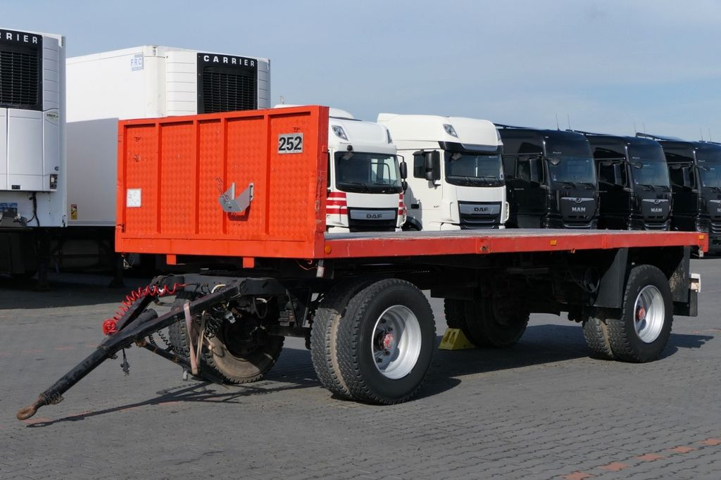 Hüffermann CODER / PRZYCZEPA DO BUDOWLANKI / Długość : 6 M - Dropside/ Flatbed trailer: picture 2 Hüffermann CODER / PRZYCZEPA DO BUDOWLANKI / Długość : 6 M - Dropside/ Flatbed trailer: picture 2