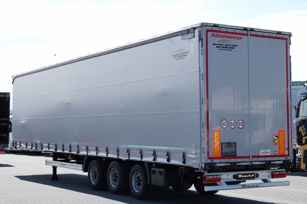 Kässbohrer FIRANKA / MEGA / LOW DECK / DACH PODNOSZONY / 2 - Curtainsider semi-trailer: picture 3 Kässbohrer FIRANKA / MEGA / LOW DECK / DACH PODNOSZONY / 2 - Curtainsider semi-trailer: picture 3
