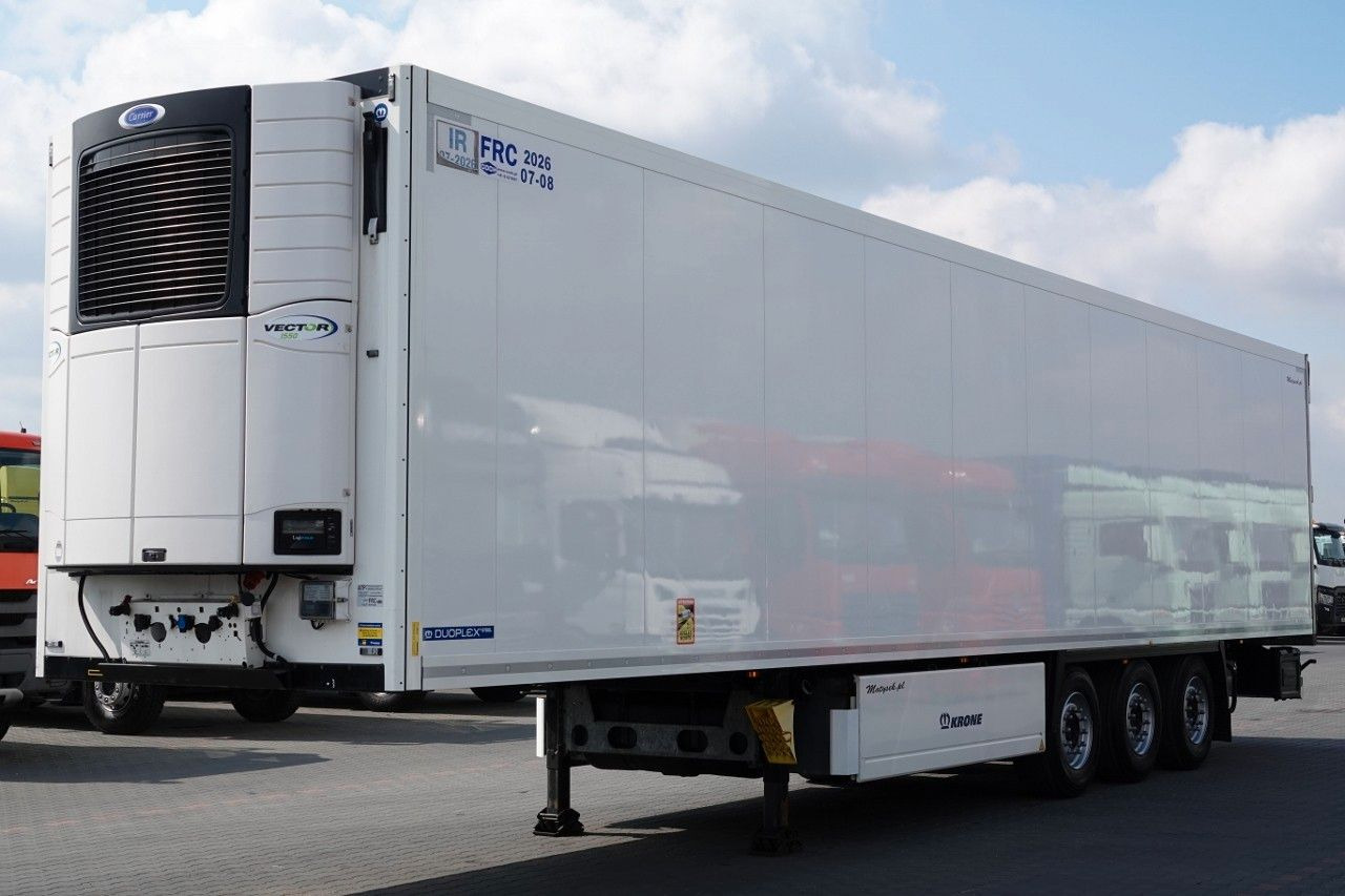 Krone CHŁODNIA / CARRIER VECTOR 1550 / DOPPELSTOCK / - Refrigerator semi-trailer: picture 2 Krone CHŁODNIA / CARRIER VECTOR 1550 / DOPPELSTOCK / - Refrigerator semi-trailer: picture 2