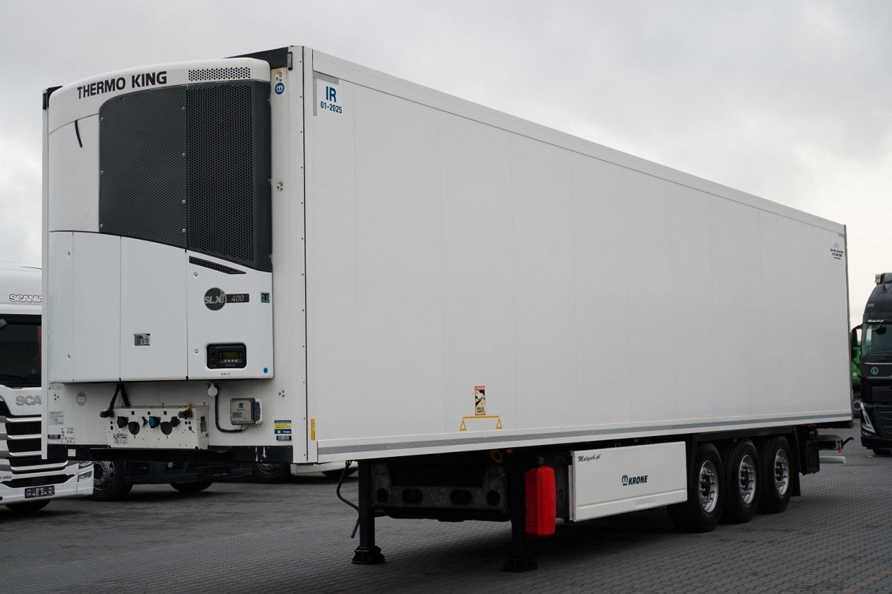 Krone CHŁODNIA / THERMO KING SLXi 400 / 2019 ROK / DO - Refrigerator semi-trailer: picture 1 Krone CHŁODNIA / THERMO KING SLXi 400 / 2019 ROK / DO - Refrigerator semi-trailer: picture 1