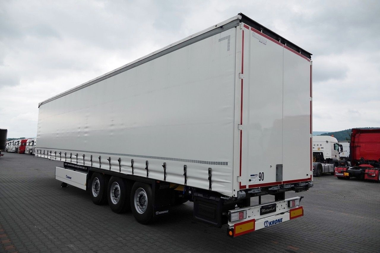 Krone FIRANKA / STANDARD / 2X OŚ PODNOSZONA - Curtainsider semi-trailer: picture 3 Krone FIRANKA / STANDARD / 2X OŚ PODNOSZONA - Curtainsider semi-trailer: picture 3
