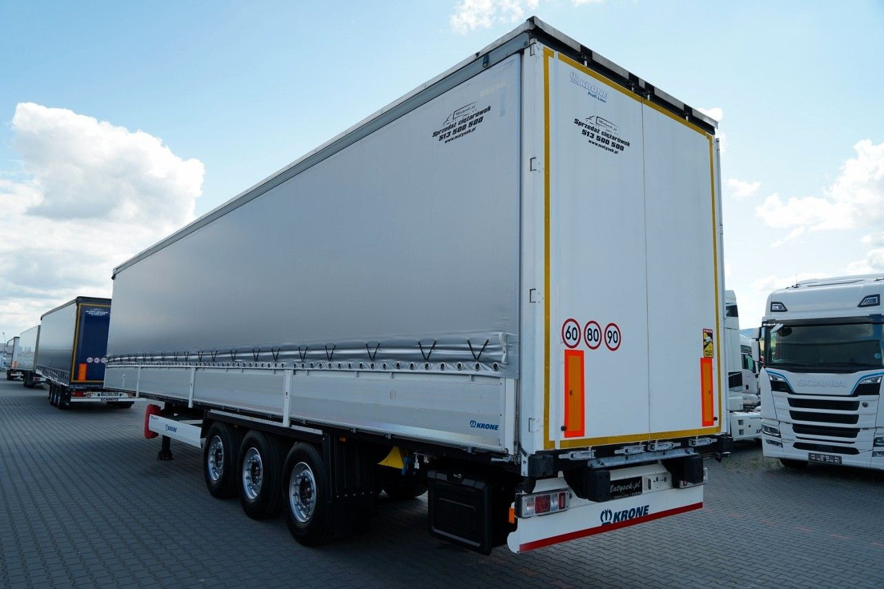 Krone FIRANKA / STANDARD / BURTOWA / 2017 ROK / OŚ POD - Curtainsider semi-trailer: picture 3 Krone FIRANKA / STANDARD / BURTOWA / 2017 ROK / OŚ POD - Curtainsider semi-trailer: picture 3