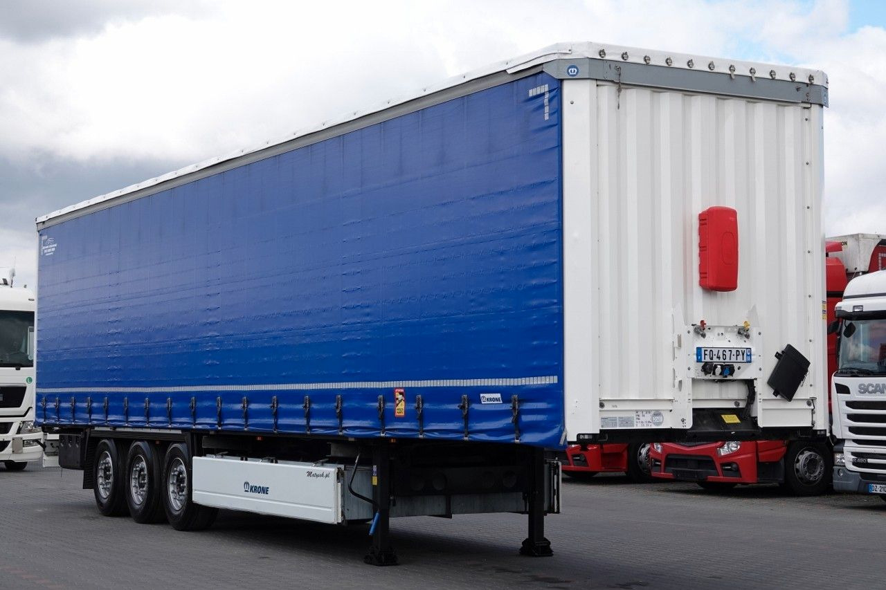 Krone FIRANKA STANDARD / KOSZ NA PALETY / 2020 R - Curtainsider semi-trailer: picture 1 Krone FIRANKA STANDARD / KOSZ NA PALETY / 2020 R - Curtainsider semi-trailer: picture 1