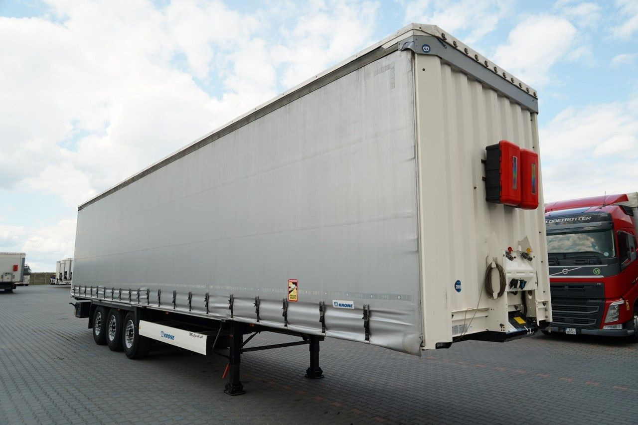 Krone FIRANKA / STANDARD / OŚ PODNOSZONA / OSIE KRONE/ - Curtainsider semi-trailer: picture 2 Krone FIRANKA / STANDARD / OŚ PODNOSZONA / OSIE KRONE/ - Curtainsider semi-trailer: picture 2