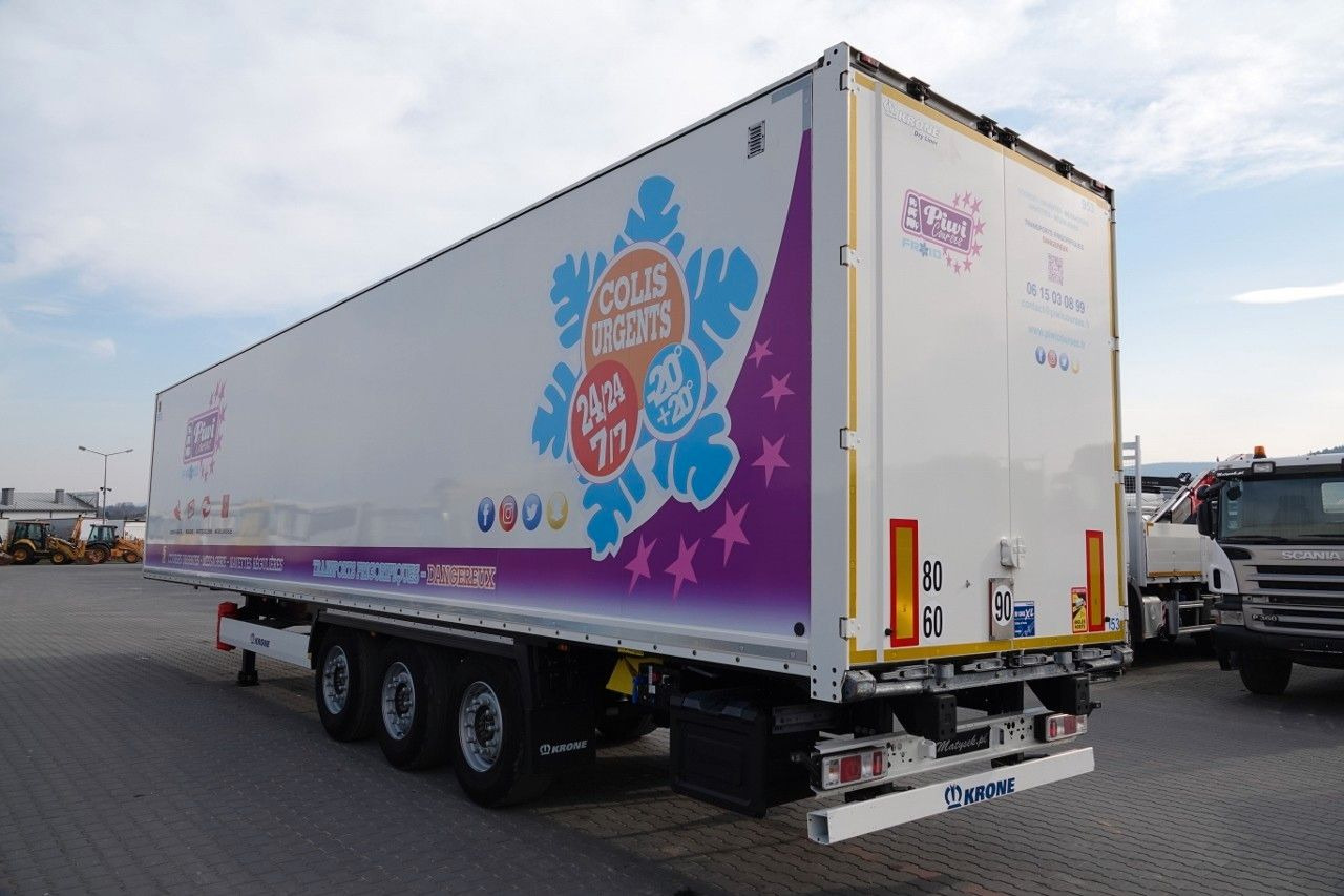 Krone KONTENER / KOFFER / 2021 ROK / OS PODNOSZONA - Refrigerator semi-trailer: picture 3 Krone KONTENER / KOFFER / 2021 ROK / OS PODNOSZONA - Refrigerator semi-trailer: picture 3