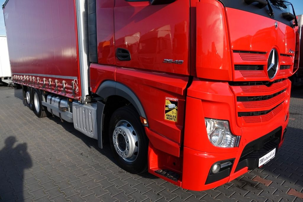 Mercedes-Benz ACTROS 25 480 / FIRANKA- 7,4 m / PODNOSZONY DACH - Curtainsider truck: picture 5 Mercedes-Benz ACTROS 25 480 / FIRANKA- 7,4 m / PODNOSZONY DACH - Curtainsider truck: picture 5