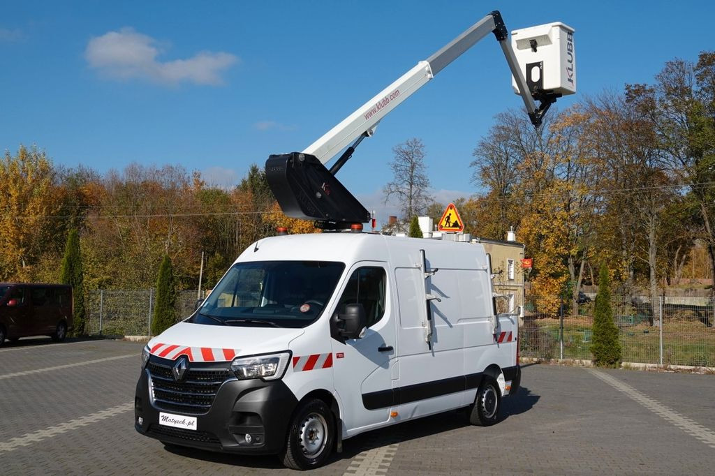 Renault MASTER / PODNOŚNIK KOSZOWY - 12 metrów / 2021 RO - Truck mounted aerial platform: picture 1 Renault MASTER / PODNOŚNIK KOSZOWY - 12 metrów / 2021 RO - Truck mounted aerial platform: picture 1