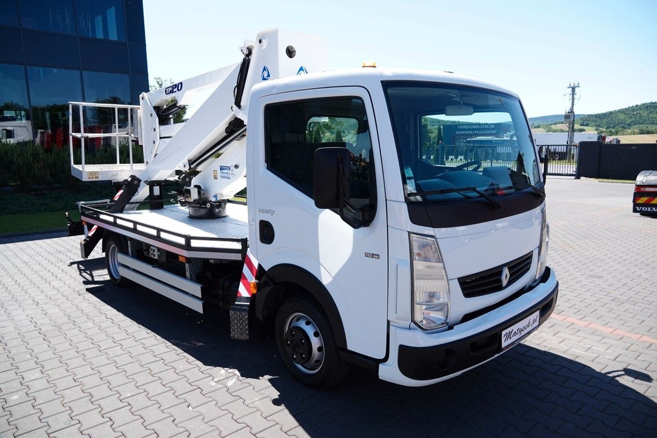 Truck mounted aerial platform Renault MAXITY 110 DXI / ZWYŻKA 20 METRÓW / PODNOŚNIK KO: picture 12