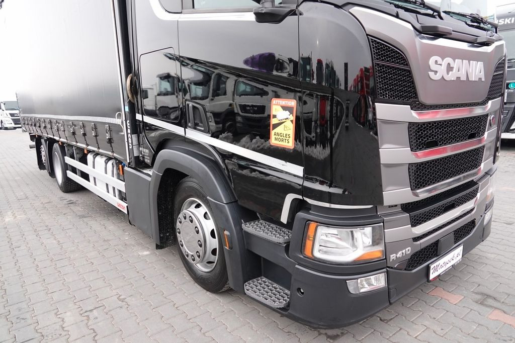 Scania R 410 / 6x2 / FIRANKA - 7,8 m / SOLÓWKA / PODNOS - Curtainsider truck: picture 5 Scania R 410 / 6x2 / FIRANKA - 7,8 m / SOLÓWKA / PODNOS - Curtainsider truck: picture 5