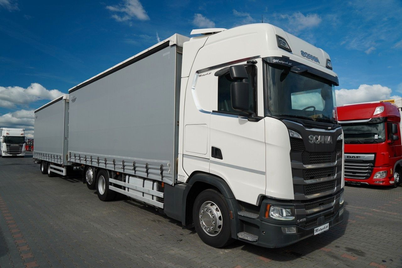 Scania S 450 / ZESTAW TANDEM / 120 M3 / I-PARK COOL Scania S 450 / ZESTAW TANDEM / 120 M3 / PO KONTRAKCIE S - Curtainsider truck: picture 2 Scania S 450 / ZESTAW TANDEM / 120 M3 / I-PARK COOL Scania S 450 / ZESTAW TANDEM / 120 M3 / PO KONTRAKCIE S - Curtainsider truck: picture 2