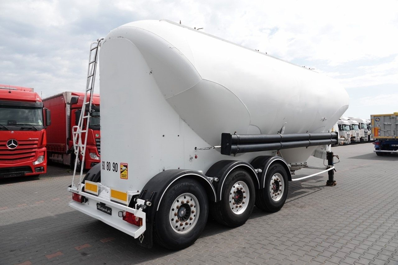 Silo semi-trailer Spitzer CEMENTONACZEPA / 37 000 L / SILOS / 3 KOMORY: picture 7
