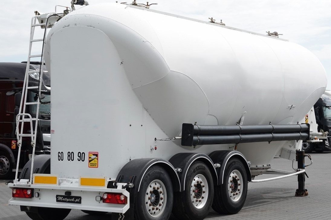 Silo semi-trailer Spitzer CEMENTONACZEPA / 37 000 L / SILOS / 3 KOMORY: picture 8
