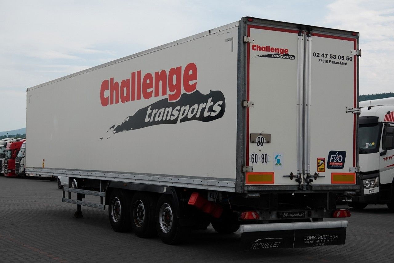 TRUILLET / KONTENER / KOFFER / OŚ PODNOSOZNA / - Refrigerator semi-trailer: picture 2 TRUILLET / KONTENER / KOFFER / OŚ PODNOSOZNA / - Refrigerator semi-trailer: picture 2
