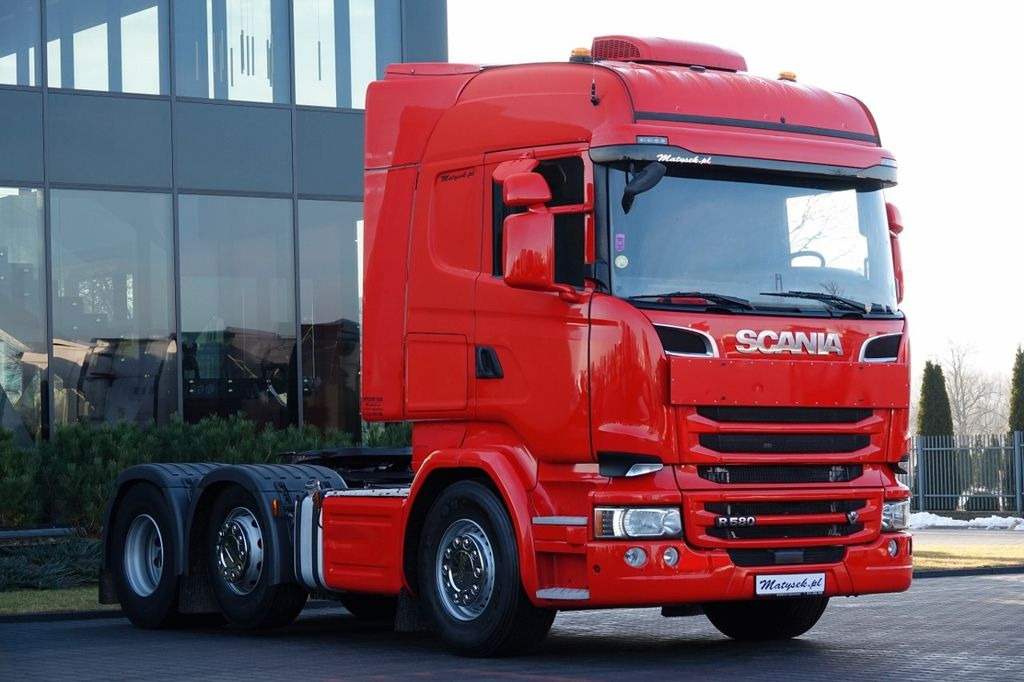 Scania R 580 / V8 / 6x2 / PUSHER / OŚ PODNOSZONA / OŚ - Tractor unit: picture 1 Scania R 580 / V8 / 6x2 / PUSHER / OŚ PODNOSZONA / OŚ - Tractor unit: picture 1