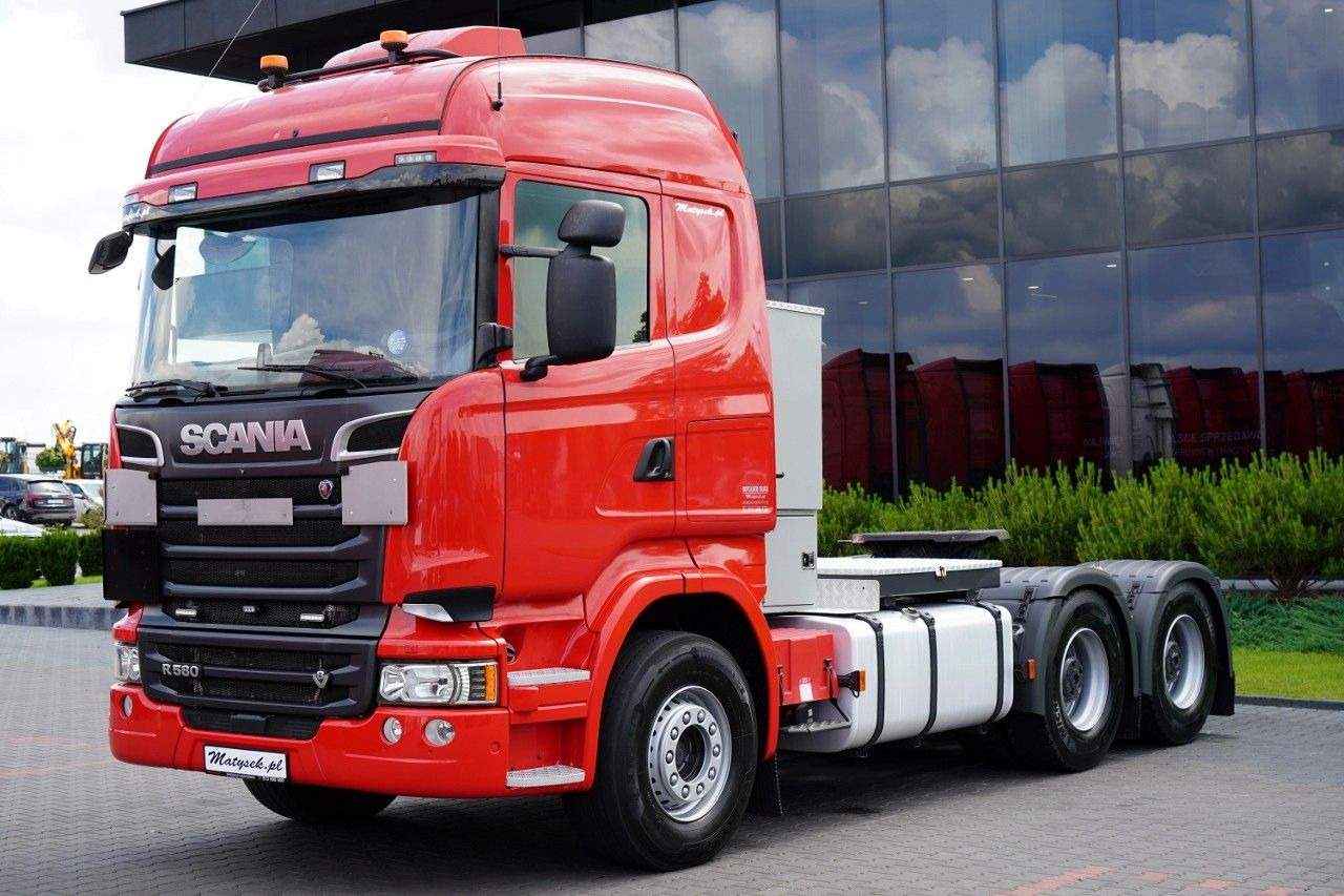 Scania R 580 / V8 / 6x4 / DMC: 150.000 KG / RETARDER / - Tractor unit: picture 1 Scania R 580 / V8 / 6x4 / DMC: 150.000 KG / RETARDER / - Tractor unit: picture 1