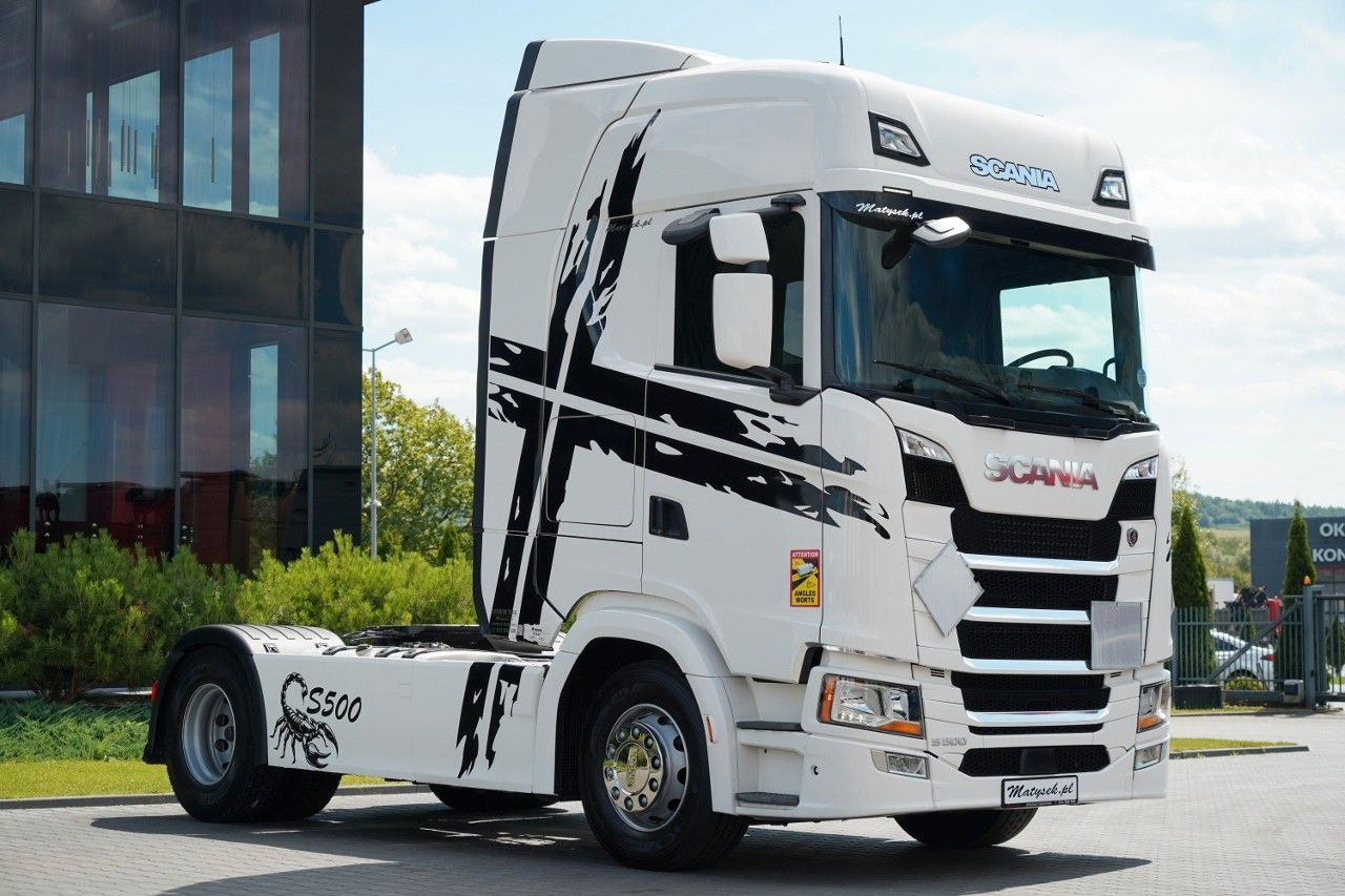 Scania S 500 / RETARDER / FULL AIRMATIC / OPONY 100% / - Tractor unit: picture 1 Scania S 500 / RETARDER / FULL AIRMATIC / OPONY 100% / - Tractor unit: picture 1
