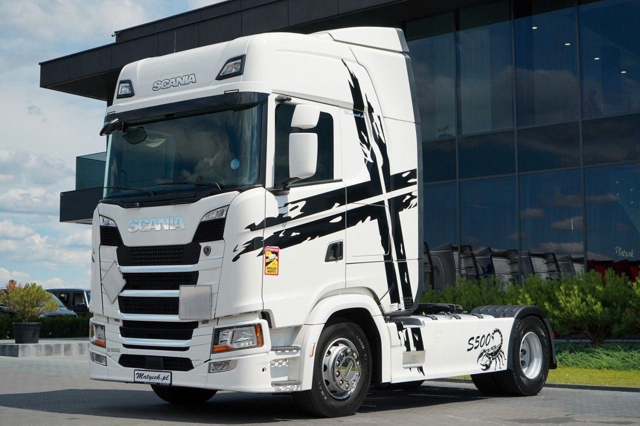 Scania S 500 / RETARDER / FULL AIRMATIC / OPONY 100% / - Tractor unit: picture 3 Scania S 500 / RETARDER / FULL AIRMATIC / OPONY 100% / - Tractor unit: picture 3