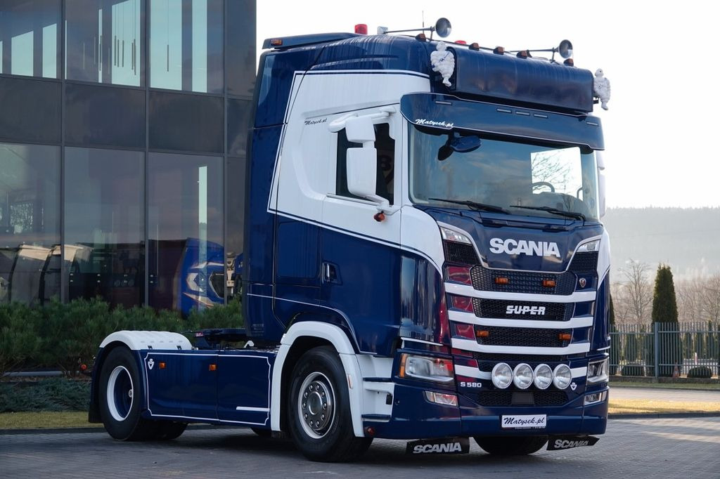 Scania S 580 / V8 / RETARDER / FULL AIRMATIC / I-PARK C - Tractor unit: picture 1 Scania S 580 / V8 / RETARDER / FULL AIRMATIC / I-PARK C - Tractor unit: picture 1