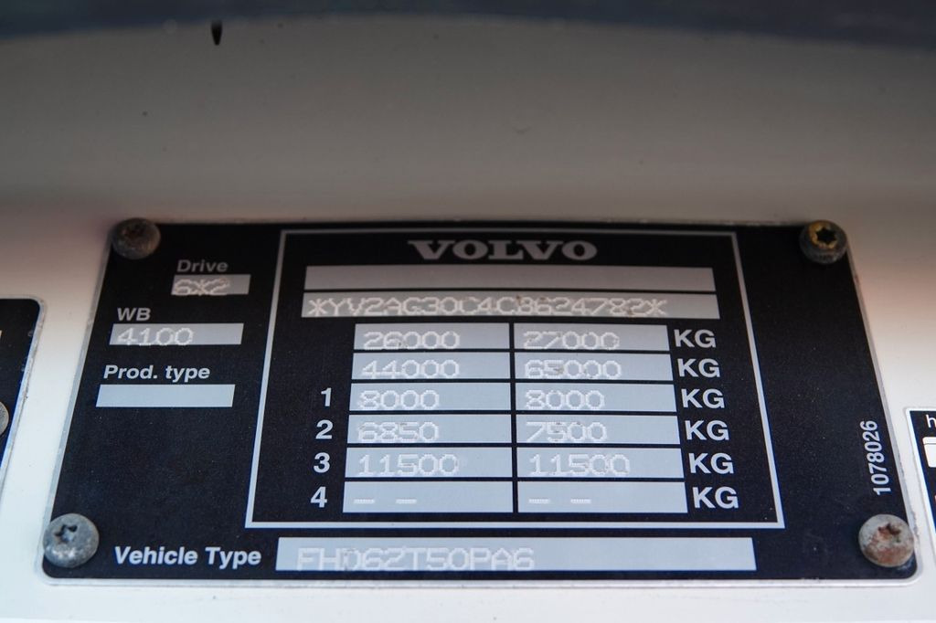 Tractor unit Volvo FH 500 / 6x2 / RETARDER / PEŁNY ADR / PUSHER / O: picture 18