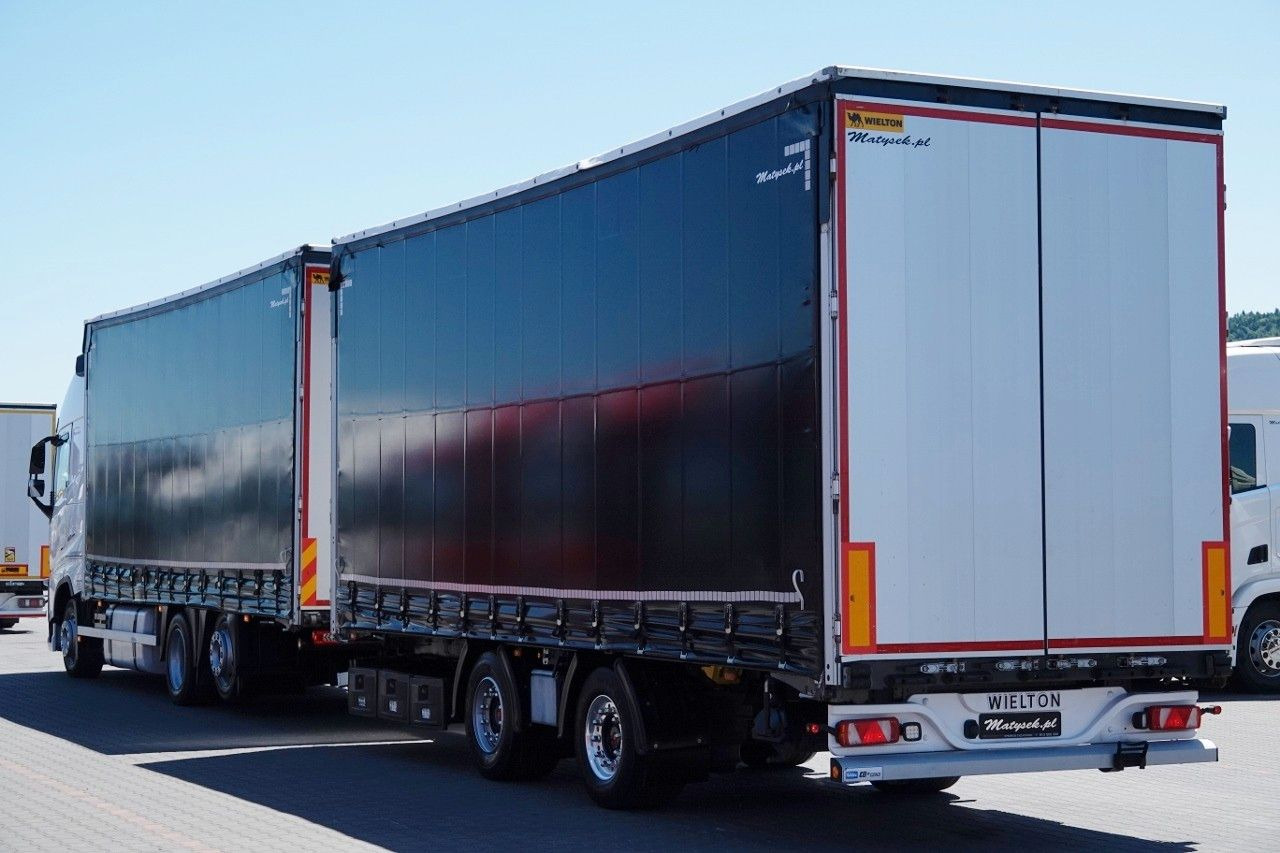 Volvo FH 460 / ZESTAW TANDEM / 120 M3 / FULL AIRMATIC - Curtainsider truck: picture 3 Volvo FH 460 / ZESTAW TANDEM / 120 M3 / FULL AIRMATIC - Curtainsider truck: picture 3