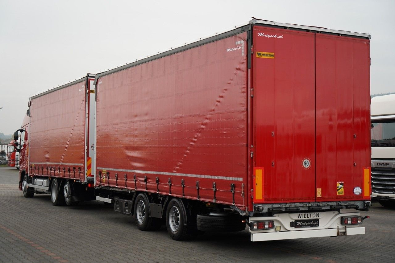 Volvo FH 460 / ZESTAW TANDEM / 120 M3 / PRZEJAZDOWY / - Curtainsider truck: picture 3 Volvo FH 460 / ZESTAW TANDEM / 120 M3 / PRZEJAZDOWY / - Curtainsider truck: picture 3