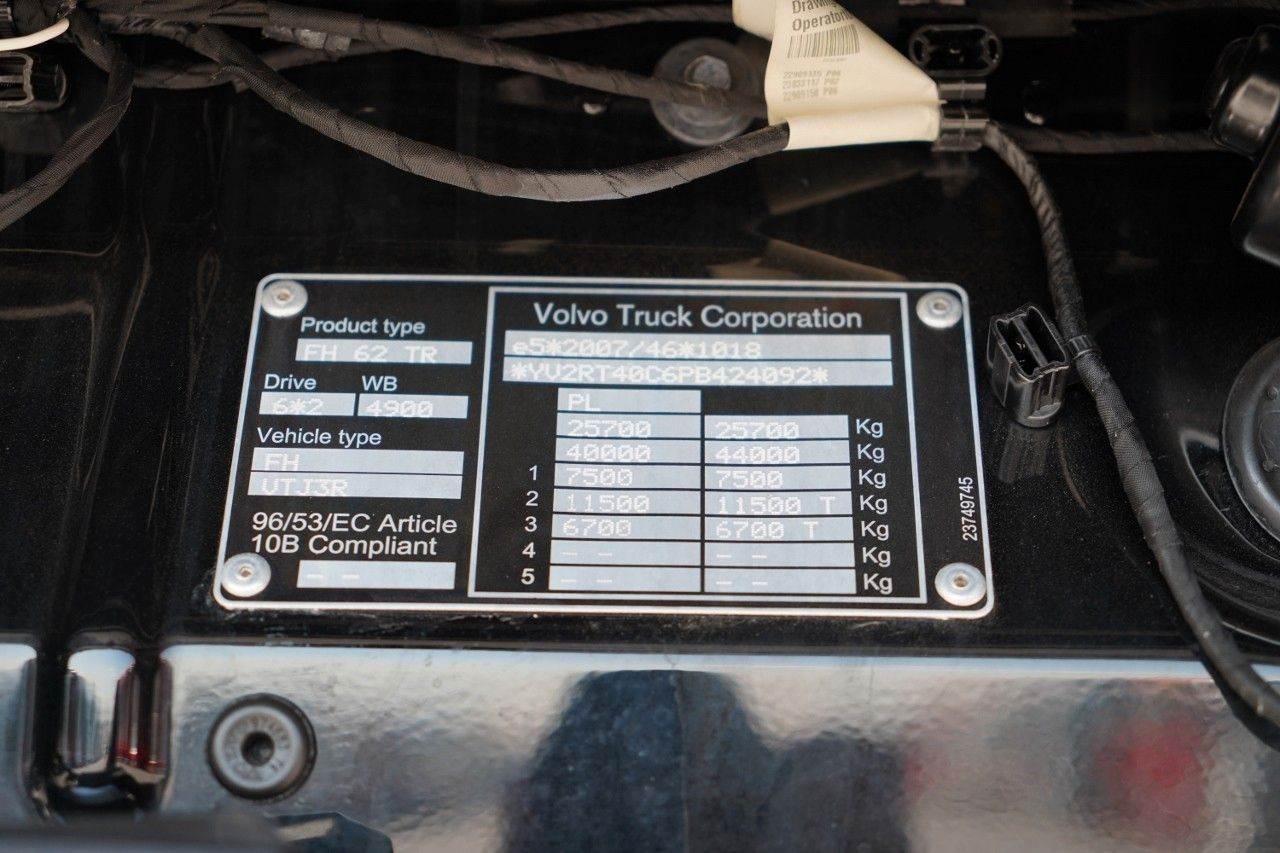 Curtainsider truck Volvo FH 500 / 6x2 / FIRANKA - 7,7 m / 2023 / KLIMA PO: picture 17