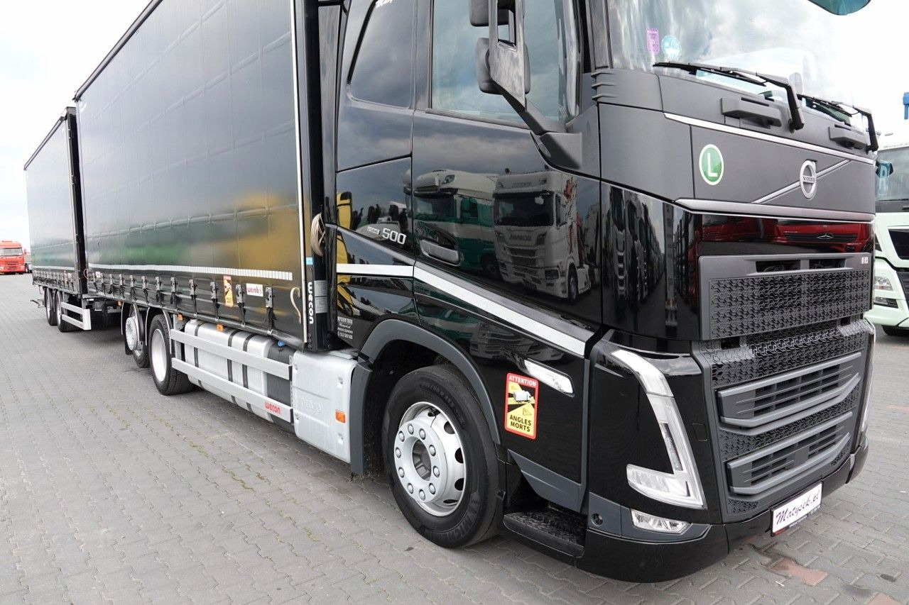 Volvo FH 500 / I-SAVE / XL / ZESTAW TANDEM PRZEJAZDOW - Curtainsider truck: picture 5 Volvo FH 500 / I-SAVE / XL / ZESTAW TANDEM PRZEJAZDOW - Curtainsider truck: picture 5