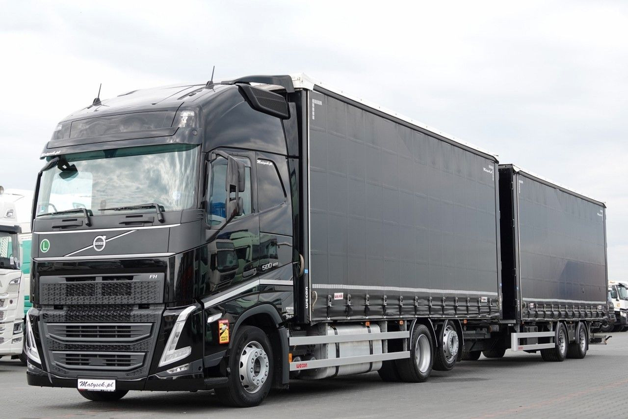 Volvo FH 500 / I-SAVE / XL / ZESTAW TANDEM PRZEJAZDOW - Curtainsider truck: picture 2 Volvo FH 500 / I-SAVE / XL / ZESTAW TANDEM PRZEJAZDOW - Curtainsider truck: picture 2