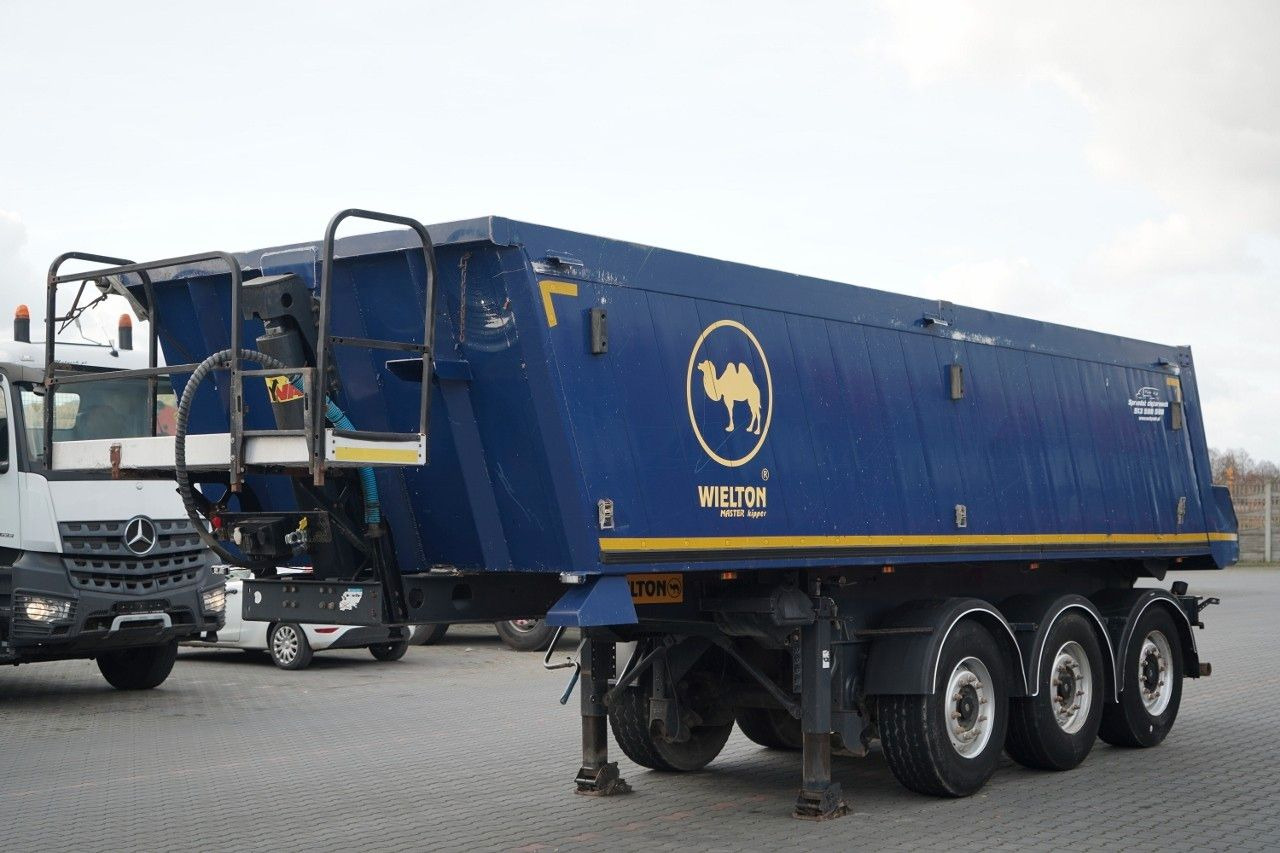 Wielton WYWROTKA / 24 M3 / ALUMINIOWA / OŚ PODNOSZONA / - Tipper semi-trailer: picture 1 Wielton WYWROTKA / 24 M3 / ALUMINIOWA / OŚ PODNOSZONA / - Tipper semi-trailer: picture 1