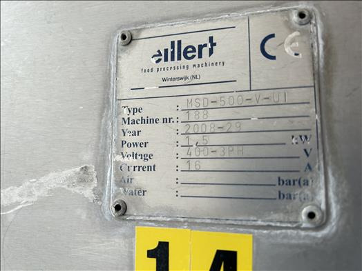 Food processing equipment Eillert MSD-500-V Salad spinner: picture 6