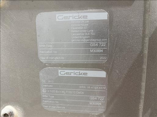 Gericke GS4722 Inline centrifugal sifter - Food processing equipment: picture 4 Gericke GS4722 Inline centrifugal sifter - Food processing equipment: picture 4