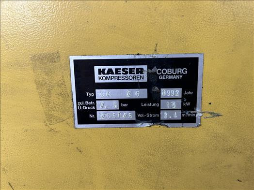 Food processing equipment Kaeser SK26 Air compressor: picture 6