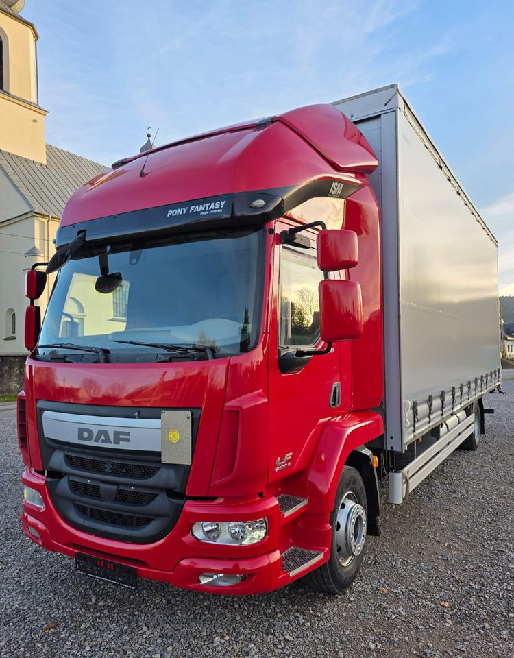 DAF LF 290 / WINDA / 16TON DMC / 3M WYSOKOŚĆ / JUMBO / FIRANKA / SYPIALKA / AUTOMAT / JEDEN WŁAŚCICIE / EURO 6 / 2017/ SPROWADZONY / 19 PALET / DUŻA ŁADOWNOŚĆ / - Curtainsider truck: picture 2 DAF LF 290 / WINDA / 16TON DMC / 3M WYSOKOŚĆ / JUMBO / FIRANKA / SYPIALKA / AUTOMAT / JEDEN WŁAŚCICIE / EURO 6 / 2017/ SPROWADZONY / 19 PALET / DUŻA ŁADOWNOŚĆ / - Curtainsider truck: picture 2