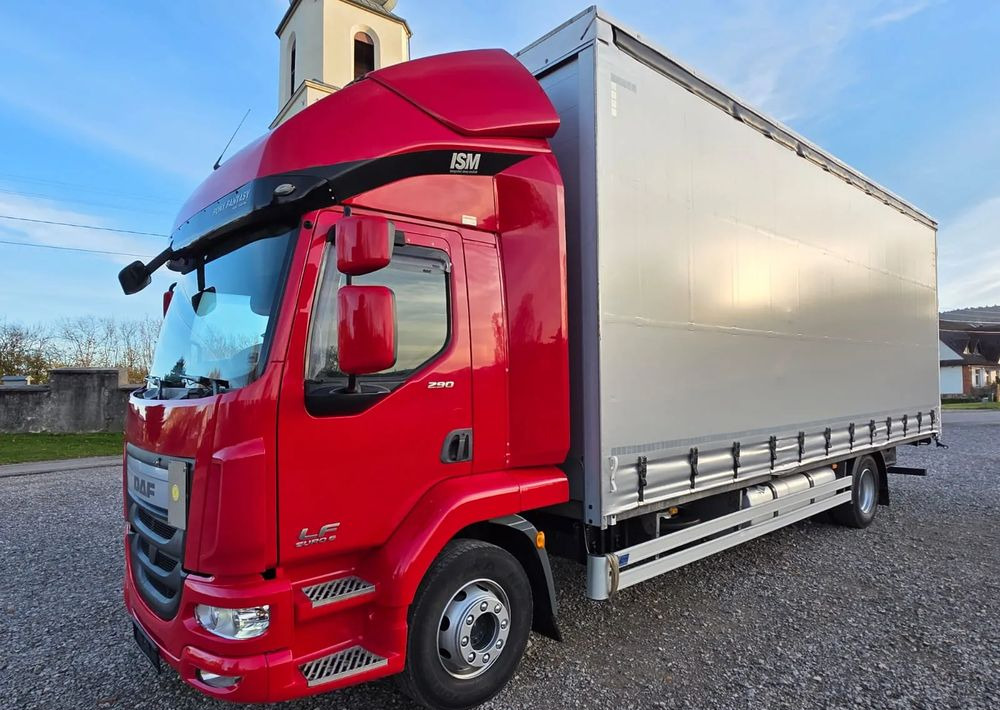 DAF LF 290 / WINDA / 16TON DMC / 3M WYSOKOŚĆ / JUMBO / FIRANKA / SYPIALKA / AUTOMAT / JEDEN WŁAŚCICIE / EURO 6 / 2017/ SPROWADZONY / 19 PALET / DUŻA ŁADOWNOŚĆ / - Curtainsider truck: picture 2 DAF LF 290 / WINDA / 16TON DMC / 3M WYSOKOŚĆ / JUMBO / FIRANKA / SYPIALKA / AUTOMAT / JEDEN WŁAŚCICIE / EURO 6 / 2017/ SPROWADZONY / 19 PALET / DUŻA ŁADOWNOŚĆ / - Curtainsider truck: picture 2