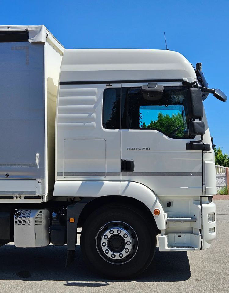 Curtainsider truck MAN TGM 15.290/E6/FIRANKA/BURTO-FIRANKA/SZKOŁA JAZDY/MAŁY ROZSTAW OSI/16PALET/WINDA/NISKI PRZEBIEG/2019/SERWISOWANY/JAK NOWY: picture 13