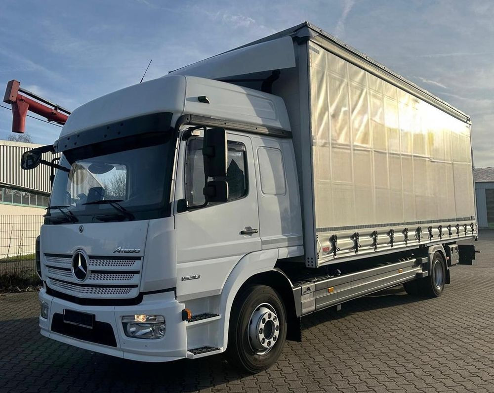 Mercedes-Benz ATEGO 1530 / FIRANKA / WINDA / E6 / 2023 / JAK NOWY / 18 EURO PALET / SPROWADZONY / GLOB / SYPIALKA / NISKI PRZEBIEG - Curtainsider truck: picture 2 Mercedes-Benz ATEGO 1530 / FIRANKA / WINDA / E6 / 2023 / JAK NOWY / 18 EURO PALET / SPROWADZONY / GLOB / SYPIALKA / NISKI PRZEBIEG - Curtainsider truck: picture 2