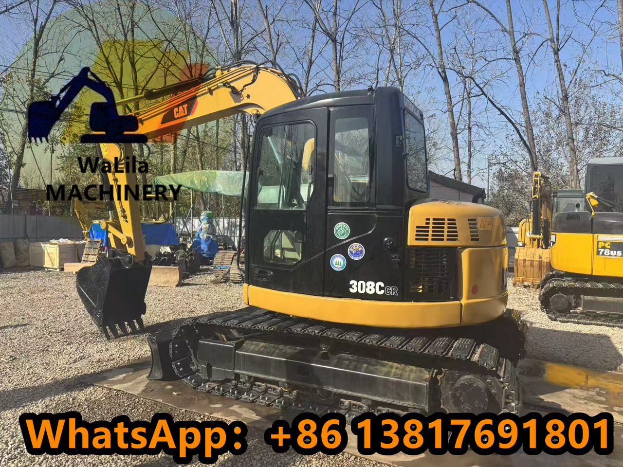 CATERPILLAR 308CCR - Crawler excavator: picture 1 CATERPILLAR 308CCR - Crawler excavator: picture 1
