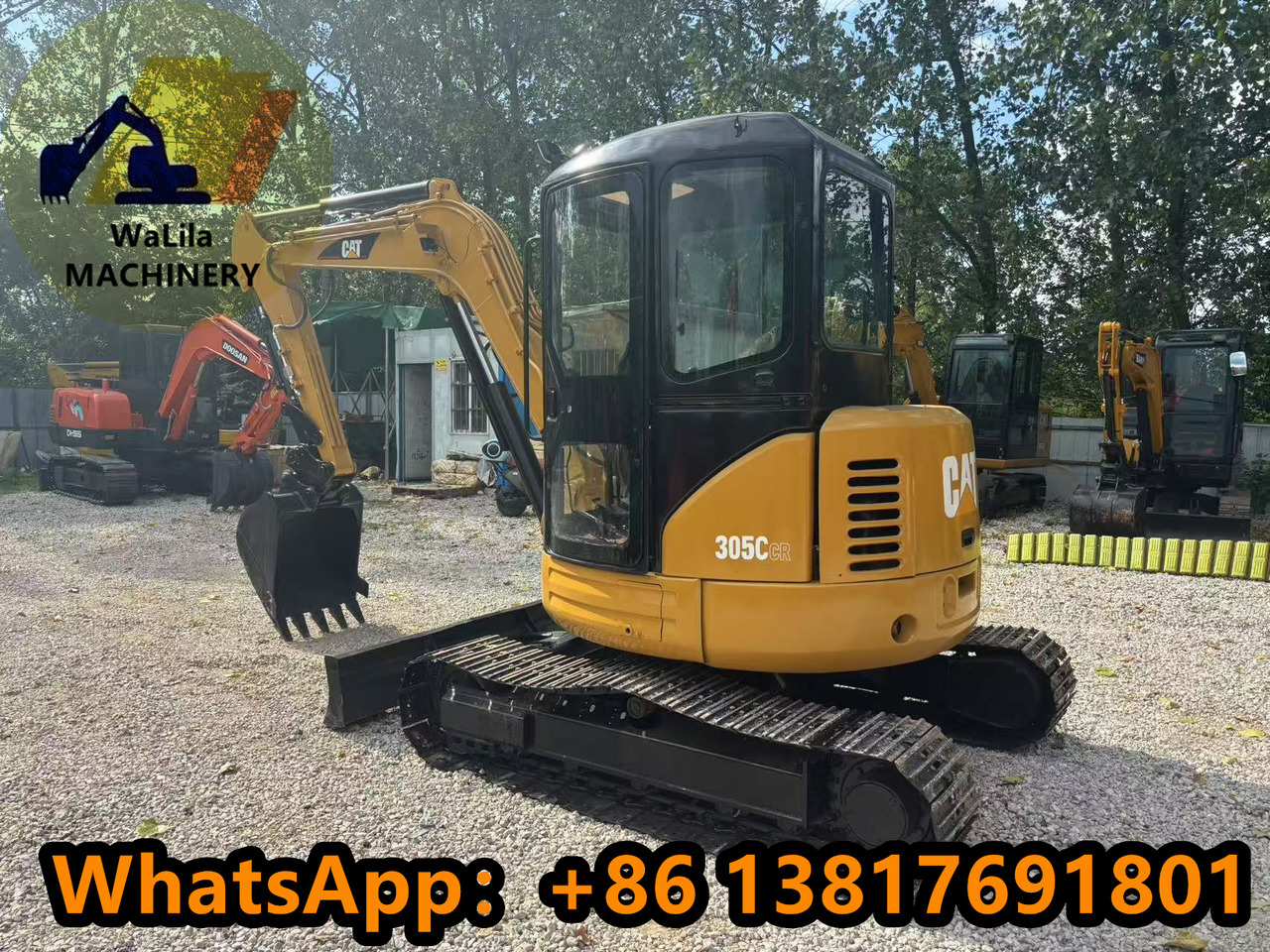 CATERPILLAR CAT305ccr - Mini excavator: picture 2 CATERPILLAR CAT305ccr - Mini excavator: picture 2